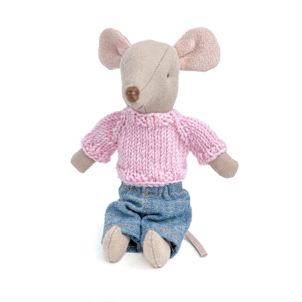 Light Pink Maileg Mouse Sweater