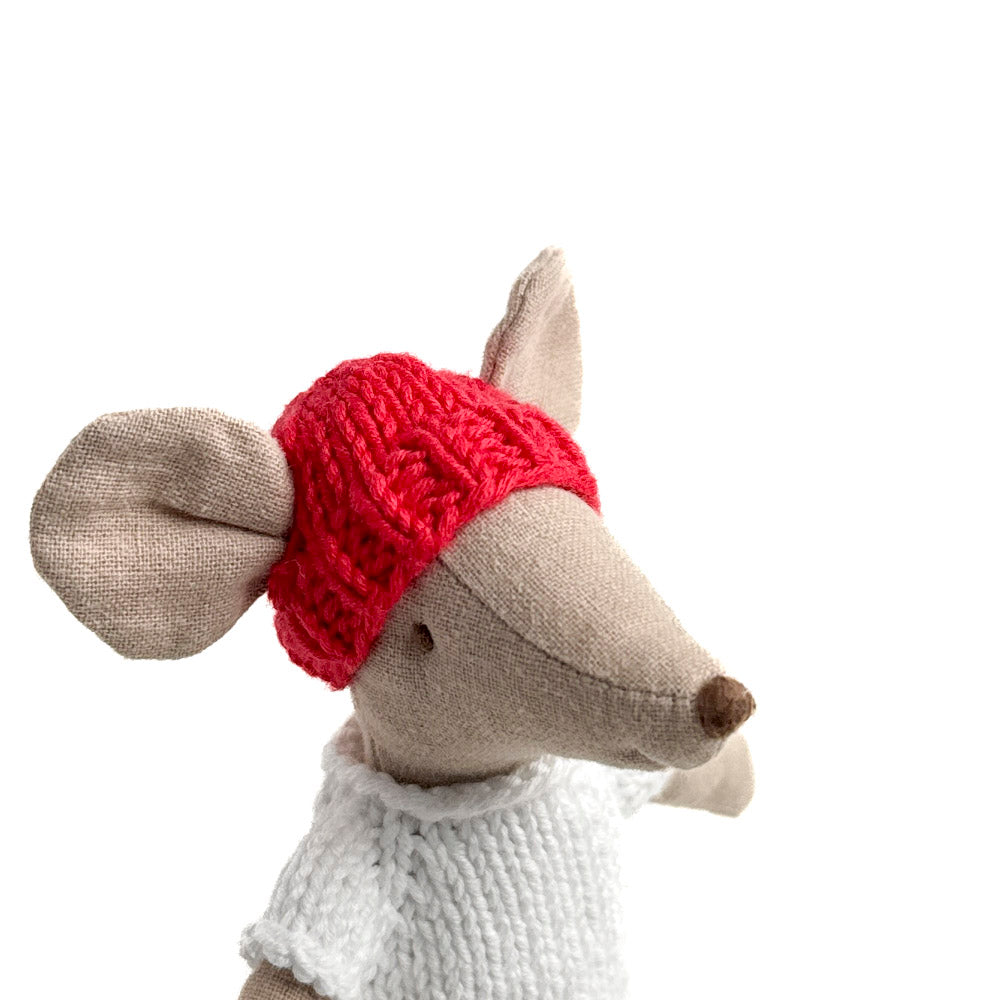 Red hat for Maileg Mouse