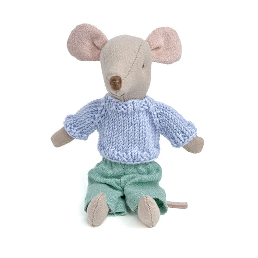Lavender Blue Maileg Mouse Sweater