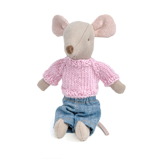 Light Pink Maileg Mouse Sweater
