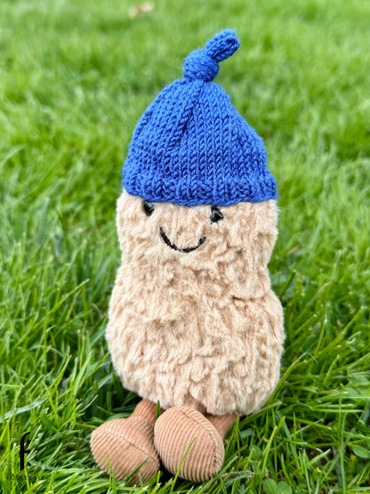 Jellycat Peanøtt lue - blå