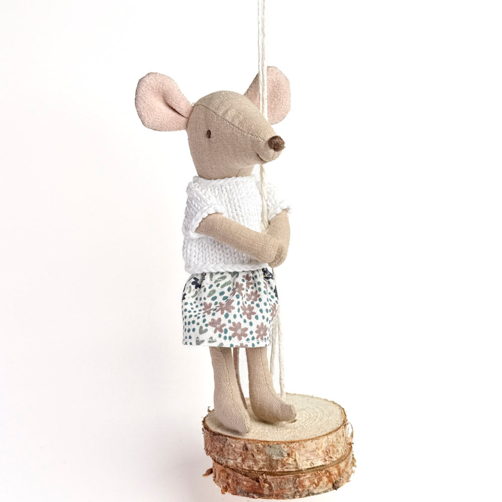 Skirt for Maileg Mouse  – Calm Bloom