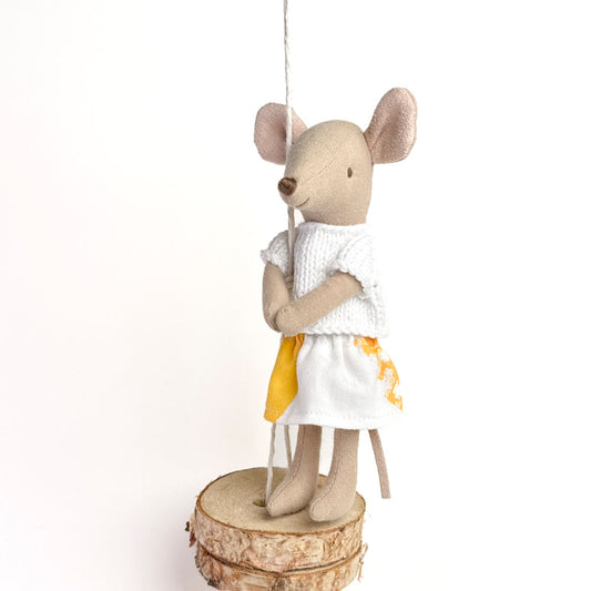Skirt for Maileg Mouse  – Lemon Stitch