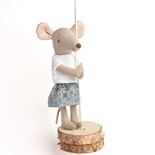 Skirt for Maileg Mouse  – Morning Mist