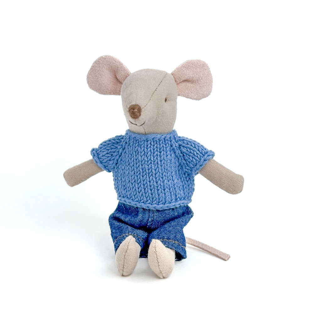 Light Blue Shirt for Maileg Mouse