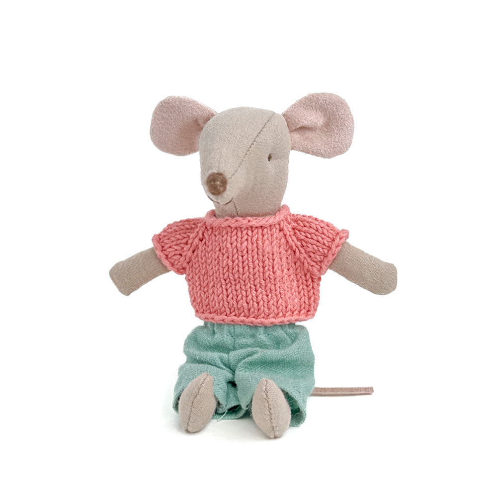 Peach pink shirt for Maileg Mouse